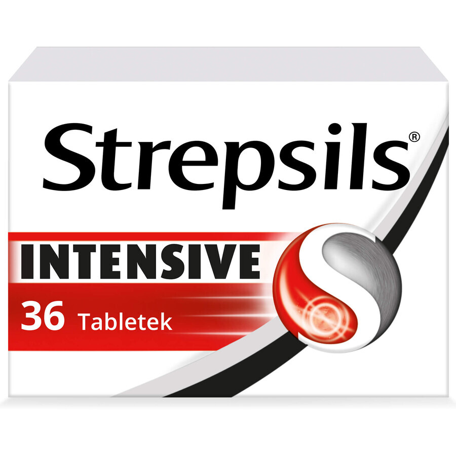 Strepsils Intensive 8.75 mg, 36 pills