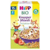 HiPP Muesli Bio, bananas and strawberries, no added sugar, from 15 months, 200 g