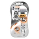 BIC Flex 5 Men's Razor Five-Blade Disposable 3-Piece