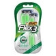 BIC Flex 3 Sensitive, scheermes voor mannen, drie mesjes, 3 stuks