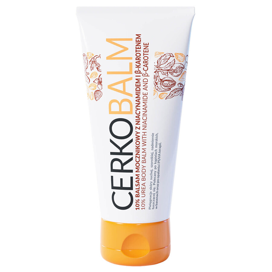 Cerkobalm, 10% ureumlotion met niacinamide en bètacaroteen, droge huid, 200 ml