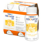 Resource 2.0, nutritional preparation, vanilla flavor, 4 x 200 ml