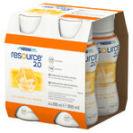 Resource 2.0, nutritional preparation, vanilla flavor, 4 x 200 ml