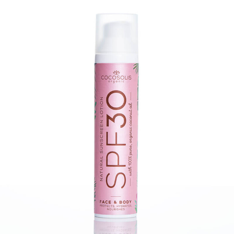 Zonnebeschermingslotion met SPF 30, 110 ml, Cocosolis