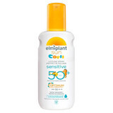 Children's spray lotion with high sun protection Sensitive SPF 50 Optimum Sun, 200 ml, Elmiplant