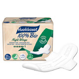 Vuokkoset Organic Cotton Night Towels 100% Bio Normal Wings 9 Pieces