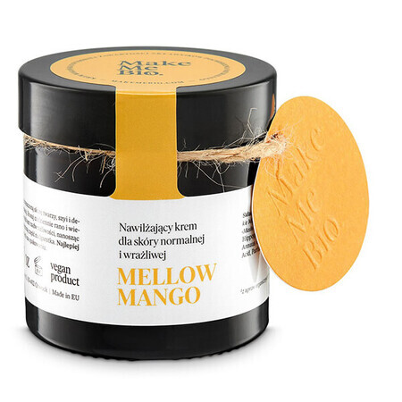 Make Me Bio Mellow Mango, feuchtigkeitsspendende Creme für normale und empfindliche Haut, 60 ml