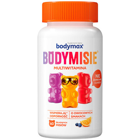 Bodymax Bodymisie, jellies for children from 3 years and adults, fruit flavor, 60 pieces