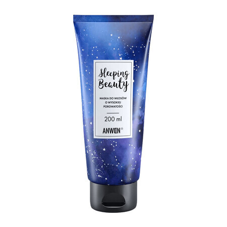 Anwen Sleeping Beauty, nachtmasker voor zeer poreus haar, 200 ml