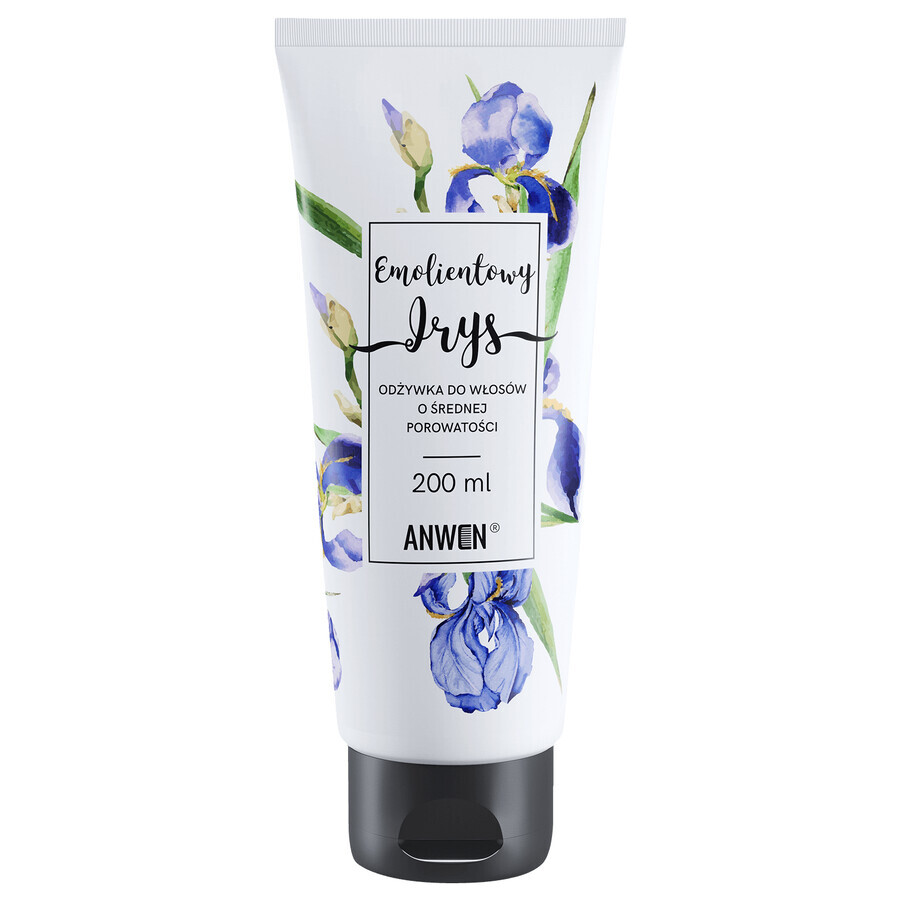 Anwen Verzachtende Iris, conditioner voor medium poreus haar, 200 ml