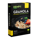 Suikerarme Hennep Granola Bio, 400 gram, Canah