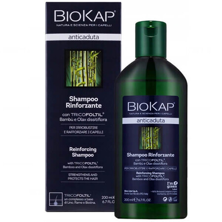 Biokap Anicatuda, shampoo rinforzante contro la caduta dei capelli, 200 ml