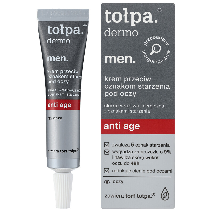 Tolpa Dermo Men Anti Age, anti-verouderende oogcrème, 10 ml