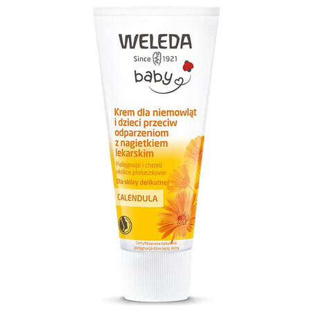 Weleda Calendula, anti-brandcrème met calendula, gevoelige huid, 75 ml