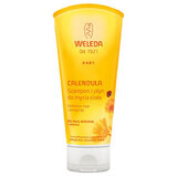 Weleda Calendula, shampoo and body wash, sensitive skin, 200 ml