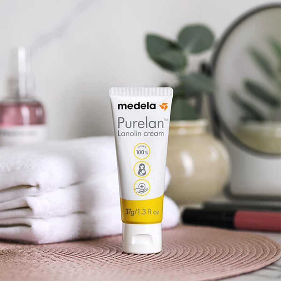 Medela PureLan 100, Lanoline zalf voor wratten, 37 g