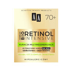 AA Retinol Intensive 70+, crema de noche intensiva, reconstrucción + nutrición, 50 ml