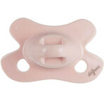 Difrax Natural pacifier, silicone, round, Blossom, for premature babies and newborns up to 2 months, 1 pc