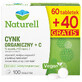 Naturell Bio Zink + C, 60 tabletten + 40 tabletten gratis