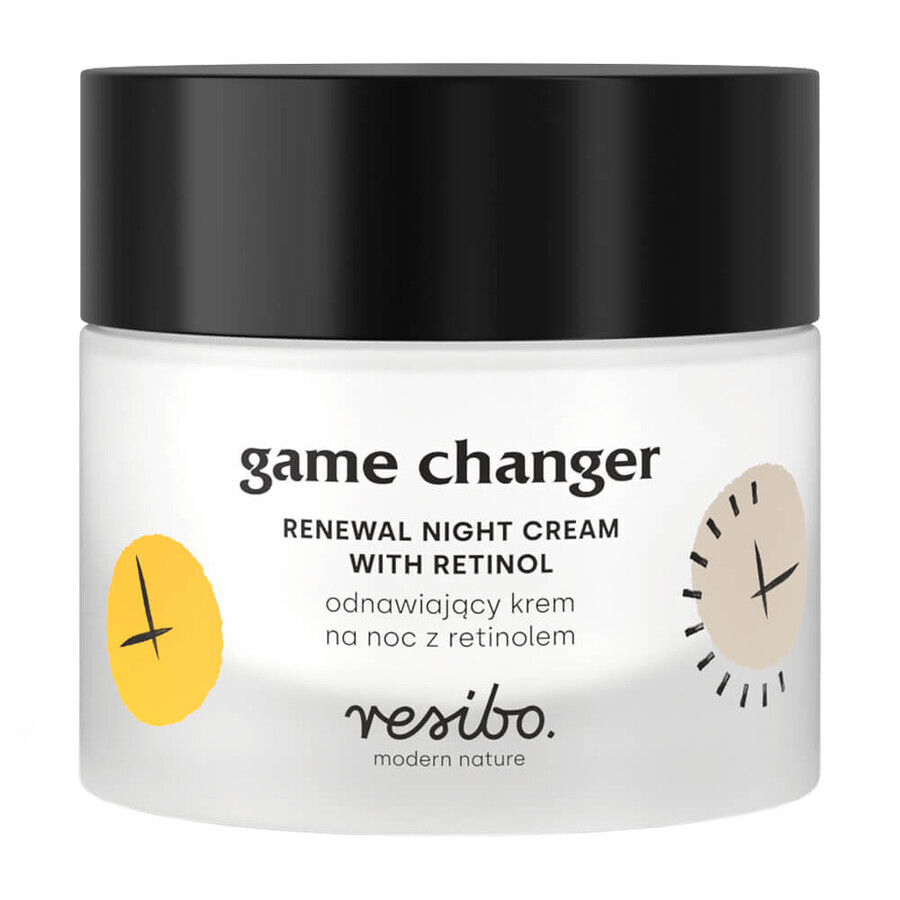 Resibo Game Changer, crème naturelle au rétinol, 30 ml