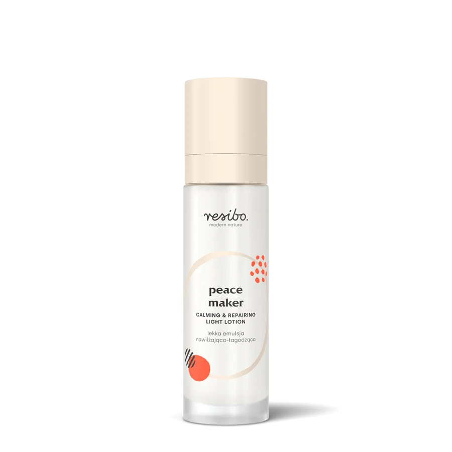 Resibo Peace Maker, lekka emulsja nawilżająco-łagodząca, 50 ml KRÓTKA DATA: ceny i cechy