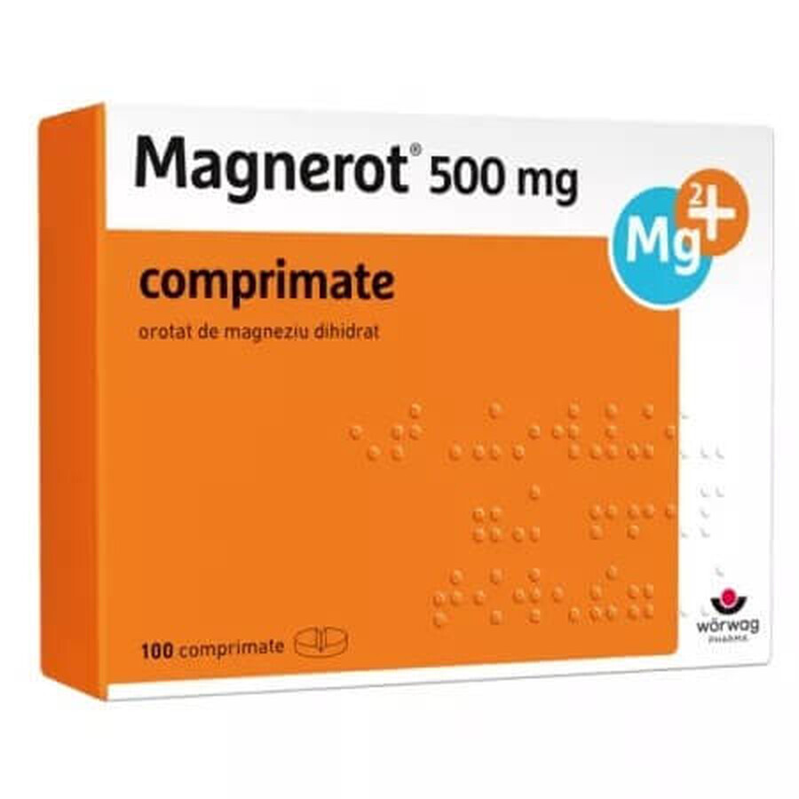 Magnerot, 100 Tabletten, Worwag Pharma Bewertungen