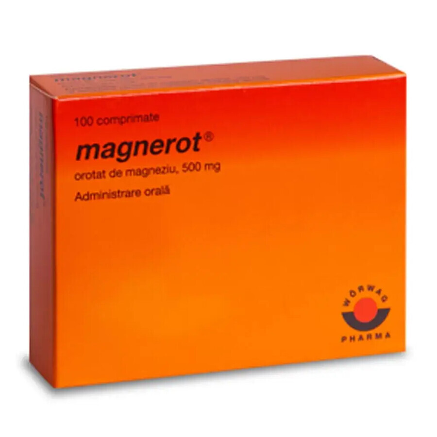 Magnerot, 100 tabletten, Worwag Pharma
