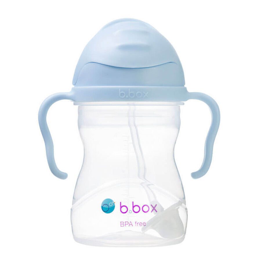 B.Box, fles met rietje, Gelato Bubblegum, 240 ml