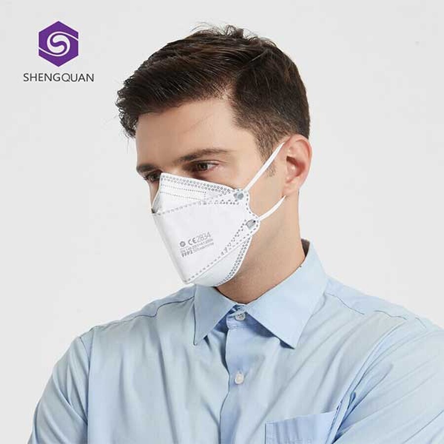 BMSS, mască de protecție respiratorie cu grafen, cu 5 straturi, clasa FFP2, 1 buc