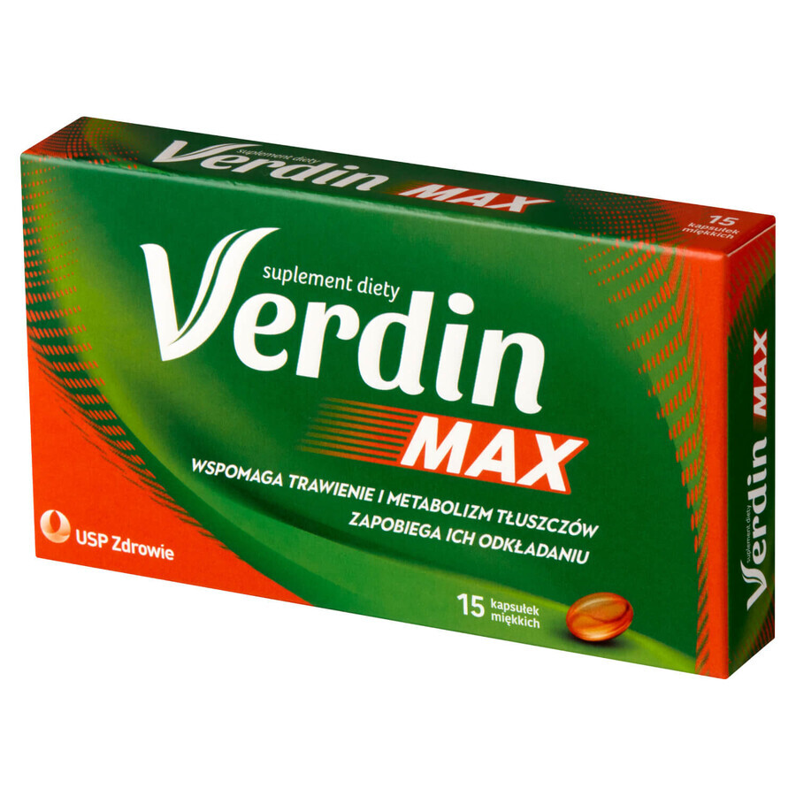 Verdin Max, 15 capsules