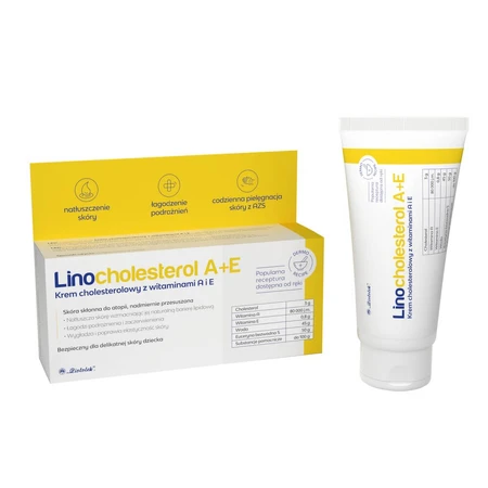 Linocholesterin A+E light, Cholesterincreme mit den Vitaminen A und E, 80 g