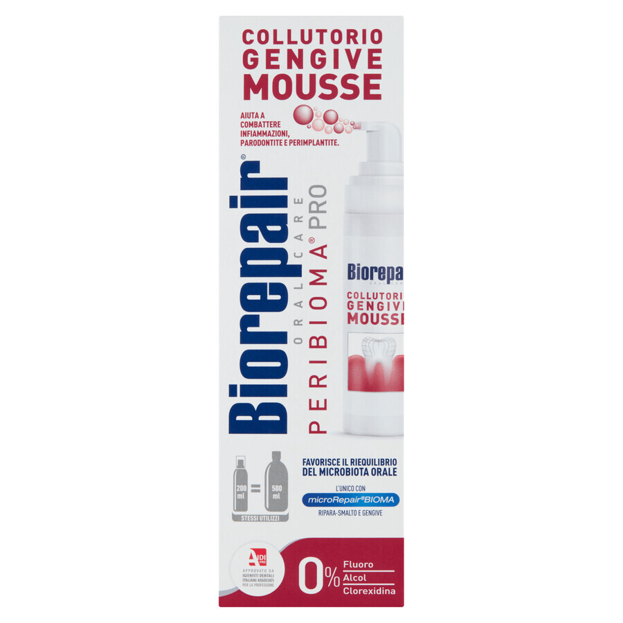 Biorepair, Peribioma, mondhygiëneschuim, 200 ml