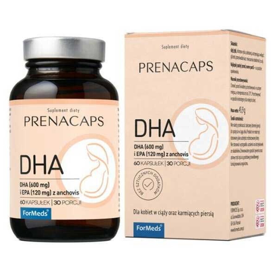 ForMeds Prenacaps DHA, 60 capsules