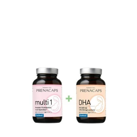 ForMeds kit Prenacaps Multi 1, 60 capsules + DHA, 60 capsules