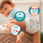 Pampers Pants, scutece, Extra Large, mărimea 6, 14-19 kg, 132 buc