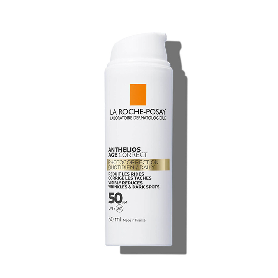 La Roche-Posay Anthelios Leeftijdscorrector, dagelijkse fotoprotectie, SPF 50+, 50 ml