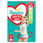 Pampers Pants, diapers, size 6, 14-19 kg, 84 pcs