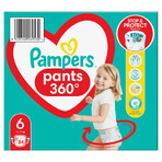 Pampers Pants, diapers, size 6, 14-19 kg, 84 pcs