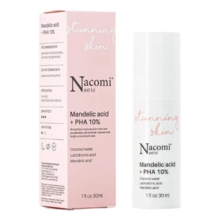 Nacomi Next Level, serum met mandelzuur en PHA 10%, voor de nacht, 30 ml