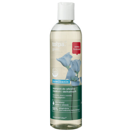 Tolpa Green Hidratant, șampon pentru păr subțire și fin, 300 ml