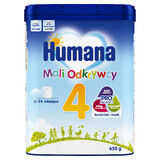 Humana 4 Little Explorers, melkdrinkpoeder met magere melk en plantaardige oliën, na 24 maanden, 650 g