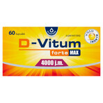 D-Vitum Forte Max 4000 IU, 60 capsules