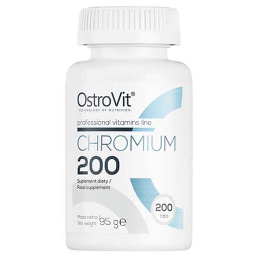 OstroVit Chromium 200, chromium 200 µg, 200 tablets