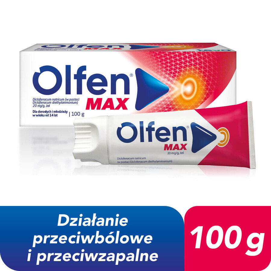 Olfen Max, 20 mg/g, gel, 100 g