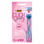 BIC Soleil Click 3, razor for women, handle + 4 refills