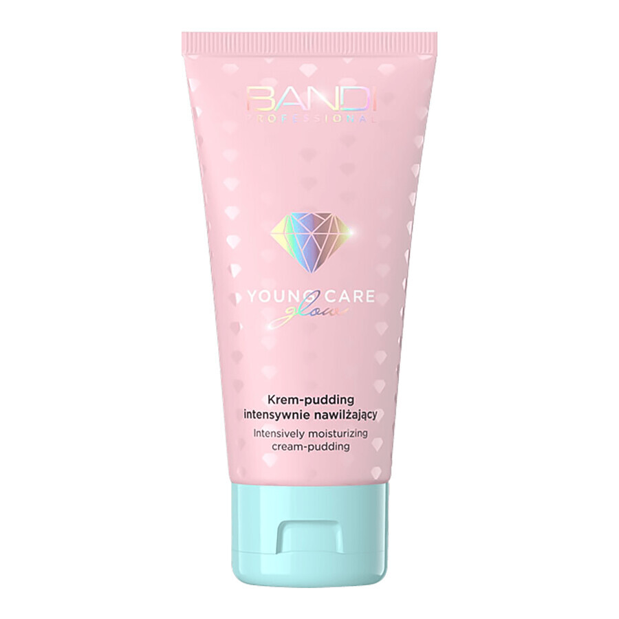 Bandi Young Care Glow, crème-pouding hydratante intensive, cica + azeloglycine, 50 ml