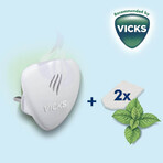 Vicks Comforting Vapors, contactolieverspreider + 2 navullingen, mentholgeur