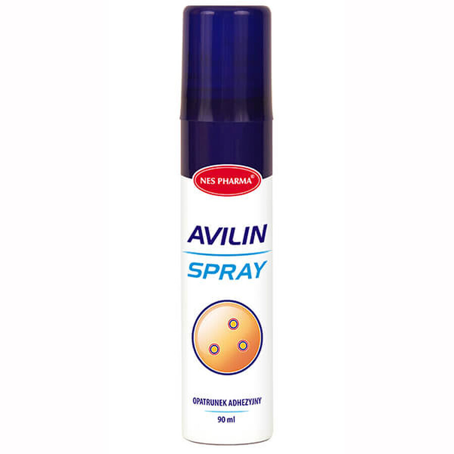 Avilin Spray, pansament adeziv, steril, 90 ml