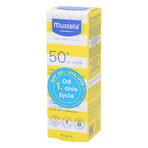 Mustela Zonneset, Baby onderweg - droge huid, zonnemelk, SPF 50, 40 ml + massageolie, 100 ml