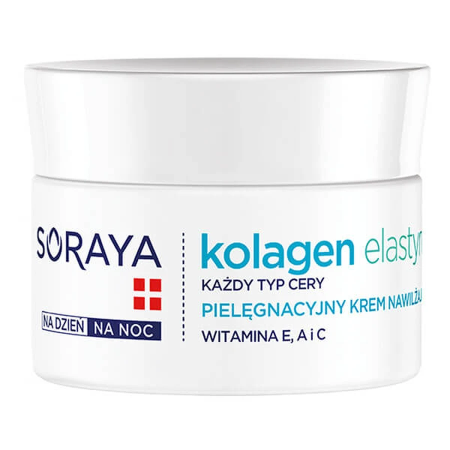 Soraya Kolagen Elastin, Gesichtsfeuchtigkeitspflege für Tag und Nacht, 50 ml